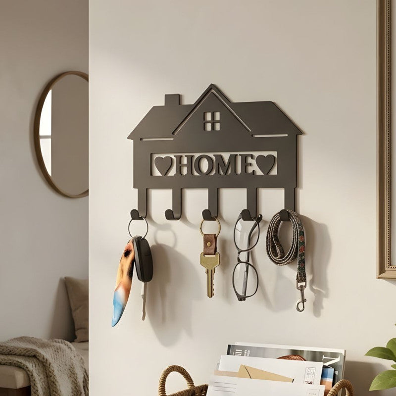 Heavy Duty Metal Wall Mounted Key Holder