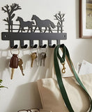 Multi Hook Wall Mounted Key Holder