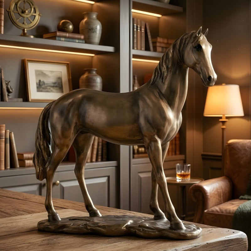 Royal Grace Horse Decorative Showpiece