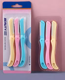 3 Pcs Foldable Eyebrow Razor Set Facial Hair Remover
