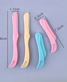 3 Pcs Foldable Eyebrow Razor Set Facial Hair Remover