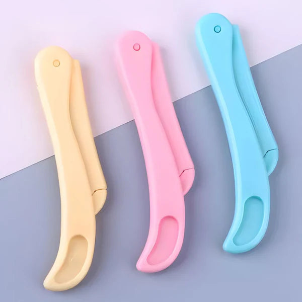 3 Pcs Foldable Eyebrow Razor Set Facial Hair Remover