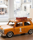 Orange Adventure Tissue Car Box Organizer