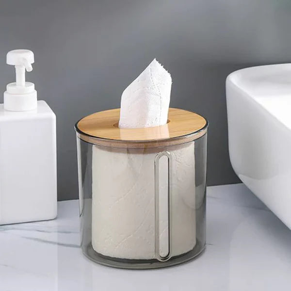 Transparent Acrylic Tissue Holder Modern Tabletop Tissue Box