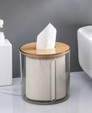 Transparent Acrylic Tissue Holder Modern Tabletop Tissue Box
