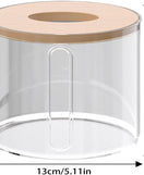 Transparent Acrylic Tissue Holder Modern Tabletop Tissue Box