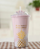 Reusable Double Wall Cups Leakproof Insulated Drinkware