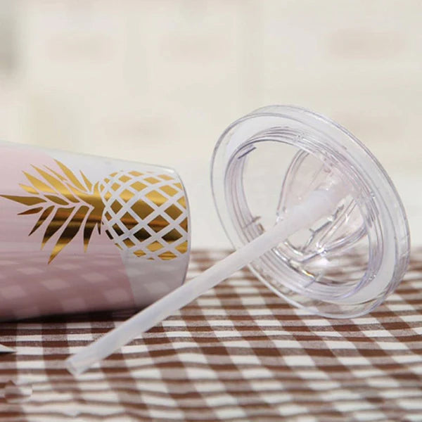 Reusable Double Wall Cups Leakproof Insulated Drinkware