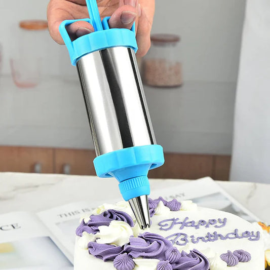 Cake Nozzles Icing Syringe Set Cake Decorating Tool