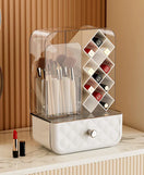 Multi Purpose Large Capacity Makeup Brush & Lipstick Storage Rack