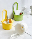 2 in 1 Sink Drain Basket Faucet Hanging Filter Bag