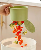 2 in 1 Sink Drain Basket Faucet Hanging Filter Bag