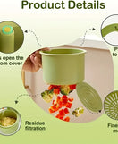 2 in 1 Sink Drain Basket Faucet Hanging Filter Bag