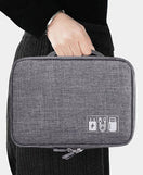 3 Layer Portable Waterproof Accessories Organizer Storage Bag