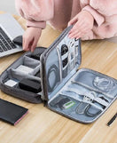 3 Layer Portable Waterproof Accessories Organizer Storage Bag