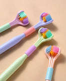 3 Sided 360° Rotating Toothbrush Pack of 2