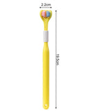 3 Sided 360° Rotating Toothbrush Pack of 2