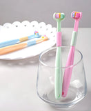 3 Sided 360° Rotating Toothbrush Pack of 2