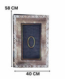 Imperial Gold Medallion Nappa Leather Bath Mat