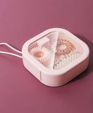 Hair Tie Organizer Small Portable Storage Case