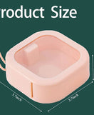 Hair Tie Organizer Small Portable Storage Case