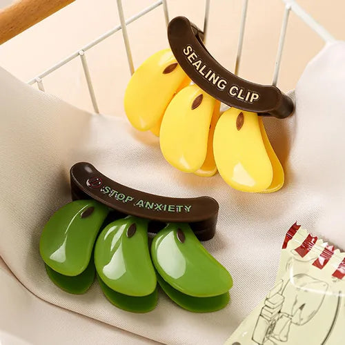 Banana Magnetic Sealing Clip Fridge Bag Sealer