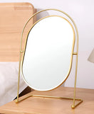 Rotatable Desktop Vanity Mirror Adjustable Makeup Mirror