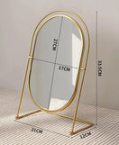 Rotatable Desktop Vanity Mirror Adjustable Makeup Mirror