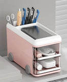 Bus Style Stationery Holder Desk Organizer