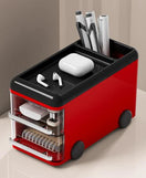 Bus Style Stationery Holder Desk Organizer