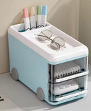 Bus Style Stationery Holder Desk Organizer