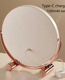 LED Desktop Makeup Mirror Studio Style Vanity Mirror