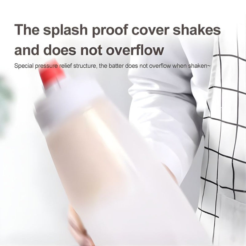 Pancake Batter Dispenser – 1000ML Mixing Bottle