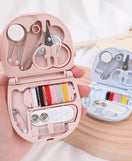 Mini Sewing Kit with Thread Organizer Portable Stitching Set