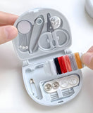 Mini Sewing Kit with Thread Organizer Portable Stitching Set
