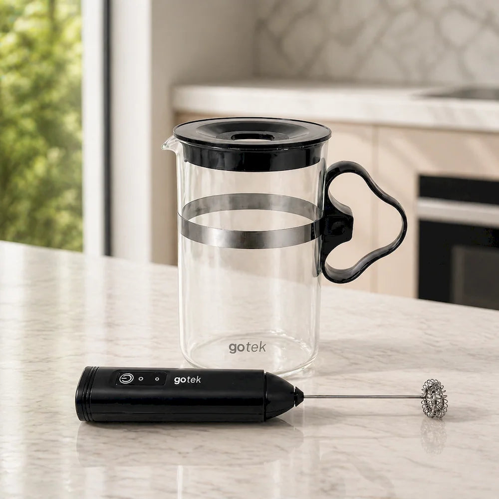 Mixer Milk Frother & Steamer Handheld Coffee Foam Maker