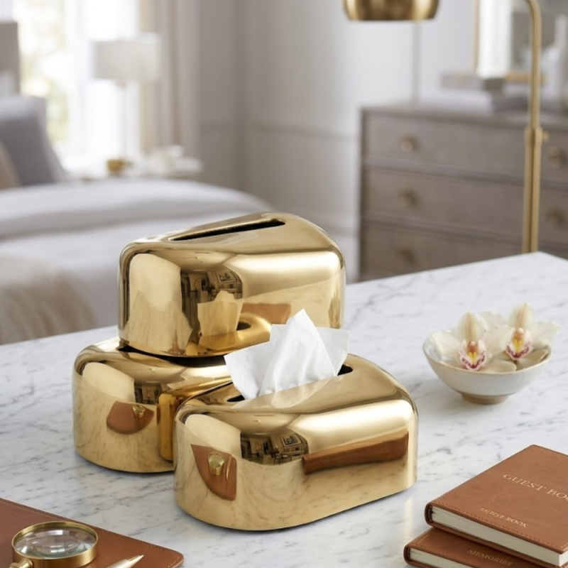 Premium Home Organizer Elegant Decorative Storage Accessory