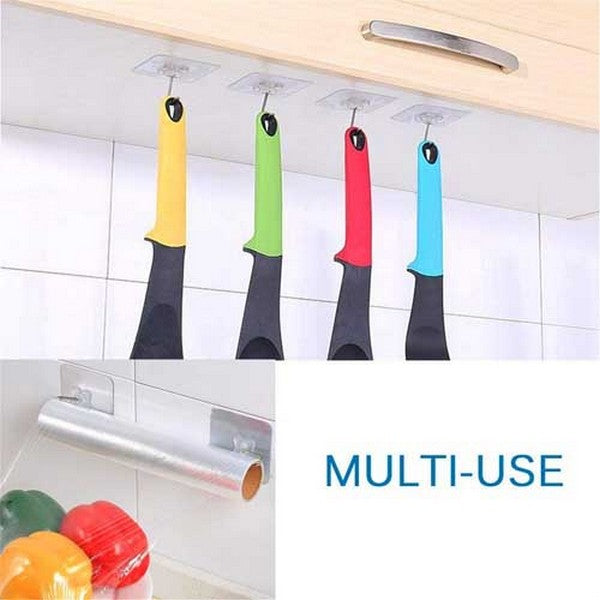 10 Pcs Adhesive Wall Hooks