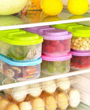 Food Container Box 2 Partition