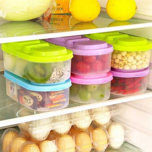 Food Container Box 2 Partition