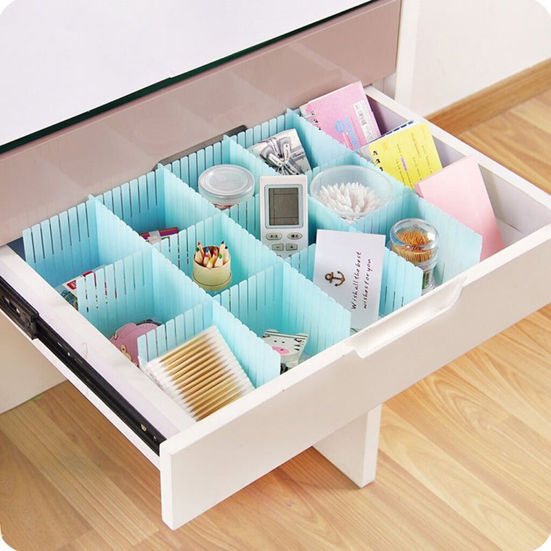 Drawer Divider 4 Strips Adjustable Drawer Organizer