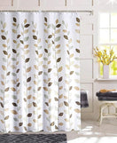 Shower Curtain Liner with Hooks Waterproof