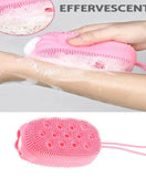 Silicone Bath & Massage Brush Double Sided