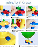 Mini Hand Push Power Balloon Toy