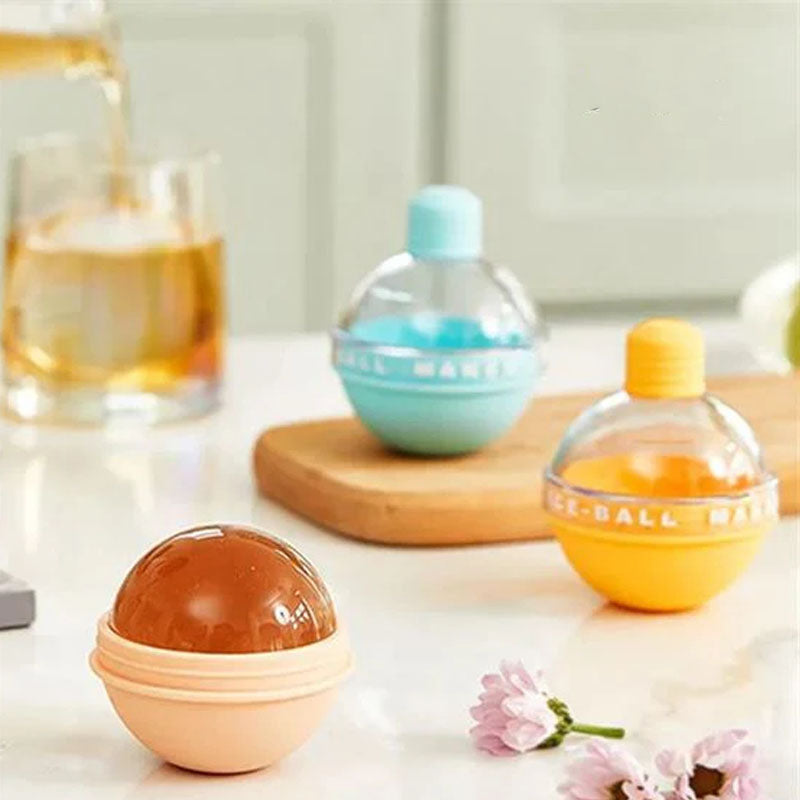 Silicone Ice Ball Mold Pack Of 2Pc