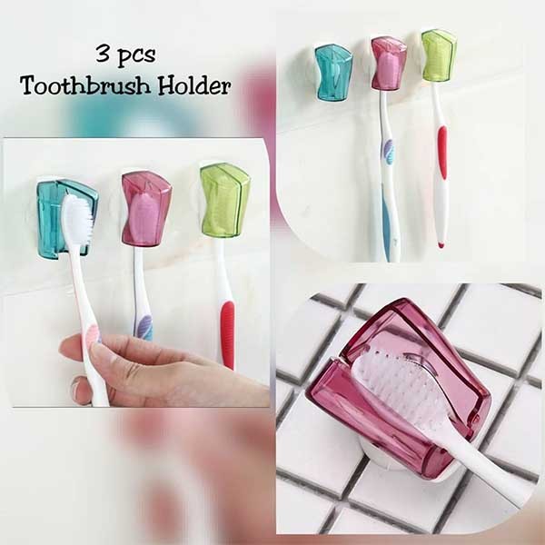 Toothbrush Holder - 3 pcs Toothbrush Holder