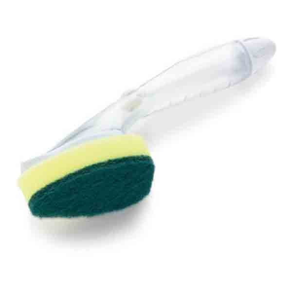 Dish Wand Brush with Handheld Liquid Dispenser