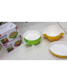 Anya Double Dish Nut Bowl Melamine