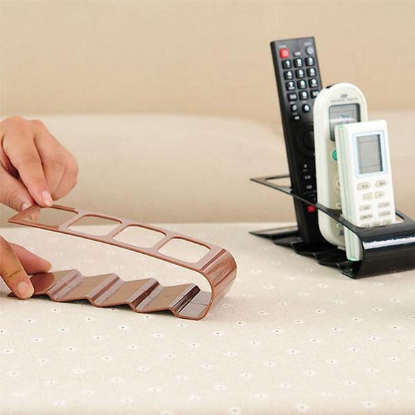 Stylish Metallic Multi Remote Organizer