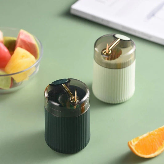 Toothpick Holder Push To Pop Up